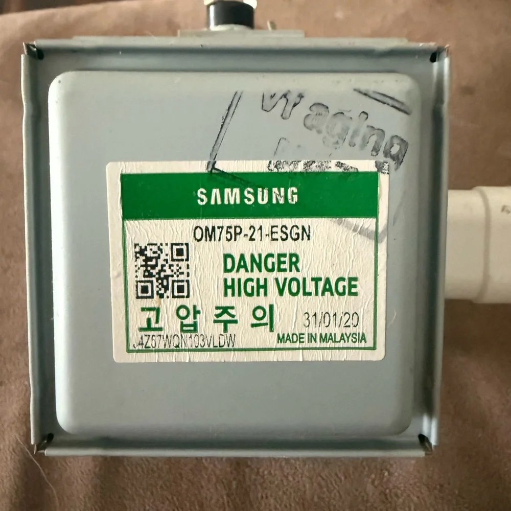 Samsung OEM Microwave Magnetron OM75P20ESGN OM75P-20-ESGN High Voltage